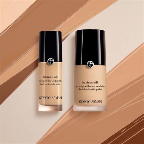 armani luminous silk colour match